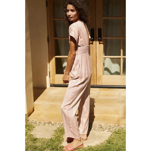 L Space Capistrano stripe Jumper jumpsuits 
Size medium - Picture 4 of 14